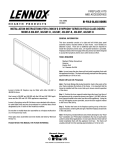 Lennox Hearth 38LSBF User's Manual