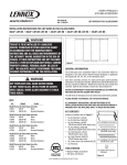 Lennox Hearth 38LBF User's Manual