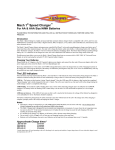 Lenmar Enterprises SpeedCharger Mach 1 User's Manual