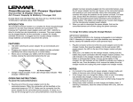 Lenmar Enterprises OmniSource Camcorder & Digital Camera User's Manual