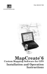 LEI Electronics MAPCREATE 6 User's Manual