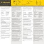 Leatherman Super Tool 200 User's Manual