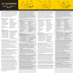 Leatherman Squirt P4 User's Manual