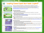 LeapFrog LeapPad 1 Explorer Quick Start Guide