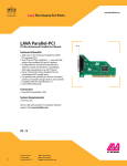 Lava Computer Parallel-PCI DB-25 User's Manual