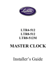 Lathem LTR-512 User's Manual