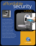 Lathem LX100 User's Manual