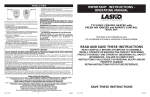 Lasko 6000 User's Manual