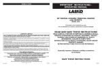 Lasko 5355 User's Manual