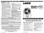 Lasko 2006 User's Manual