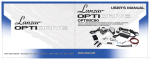 Lanzar Car Audio OPTIDRIVE OPTIMC90 User's Manual