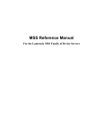 Lantronix MSS User's Manual