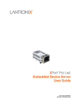 Lantronix Server LX6 User's Manual