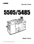 Lanier 5505 User's Manual