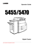 Lanier 5455 User's Manual