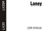 Laney Amplification lx35 User's Manual