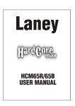 Laney Amplification HCM65R User's Manual