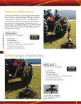 Land Pride PD35 User's Manual