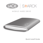 LaCie Starck Mobile User's Manual