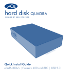 LaCie Hard Disk Quadra User's Manual