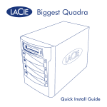 LaCie Biggest Quadra User's Manual