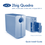 LaCie 2big Quadra User's Manual