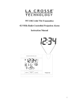 La Crosse Technology WT-5442 User's Manual