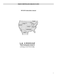 La Crosse Technology WT-3181 User's Manual