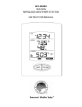 La Crosse Technology WS-9029U User's Manual