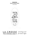 La Crosse Technology WS-9018U User's Manual