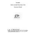 La Crosse Technology WS-8055U User's Manual
