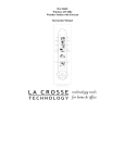 La Crosse Technology WS-7049U User's Manual