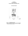 La Crosse Technology WS-8015U User's Manual