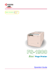 Kyocera FS-1900 User's Manual