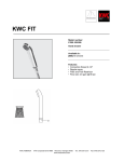 KWC Z.200.109.000 User's Manual
