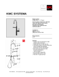 KWC SYSTEMA 10.501.212 User's Manual