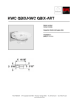 KWC QBIX/QBIX-ART 28.243.210.000 User's Manual