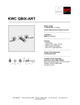 KWC QBIX/QBIX-ART 11.253.033.006 User's Manual