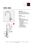 KWC ONO 10.151.102.700 User's Manual