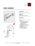 KWC KONOS K.10.K1.33 User's Manual