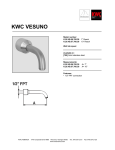 KWC K.26.VB.56.700.38 User's Manual
