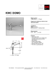 KWC DOMO 10.061.023 User's Manual