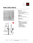KWC DIVO-ARCO 10.041.991 User's Manual