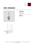 KWC DESIGNO K.28.H5.30.000.99 User's Manual
