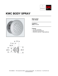 KWC Z.534.726.000 User's Manual