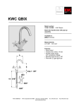 KWC Basin Two-Handle Mixer with Pop-Up Assembly 12.241.151.000 User's Manual