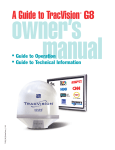 KVH Industries TracVision G8 User's Manual