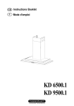 Kuppersbusch USA KD 6500.1 User's Manual