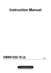 Kuppersbusch USA EMWK1050.1E-UL User's Manual