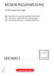 Kuppersbusch USA EEB 9600.5 User's Manual